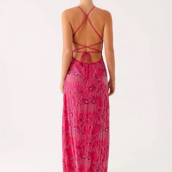 Peppermayo Pink Maxi Dress - Picture 3 of 3